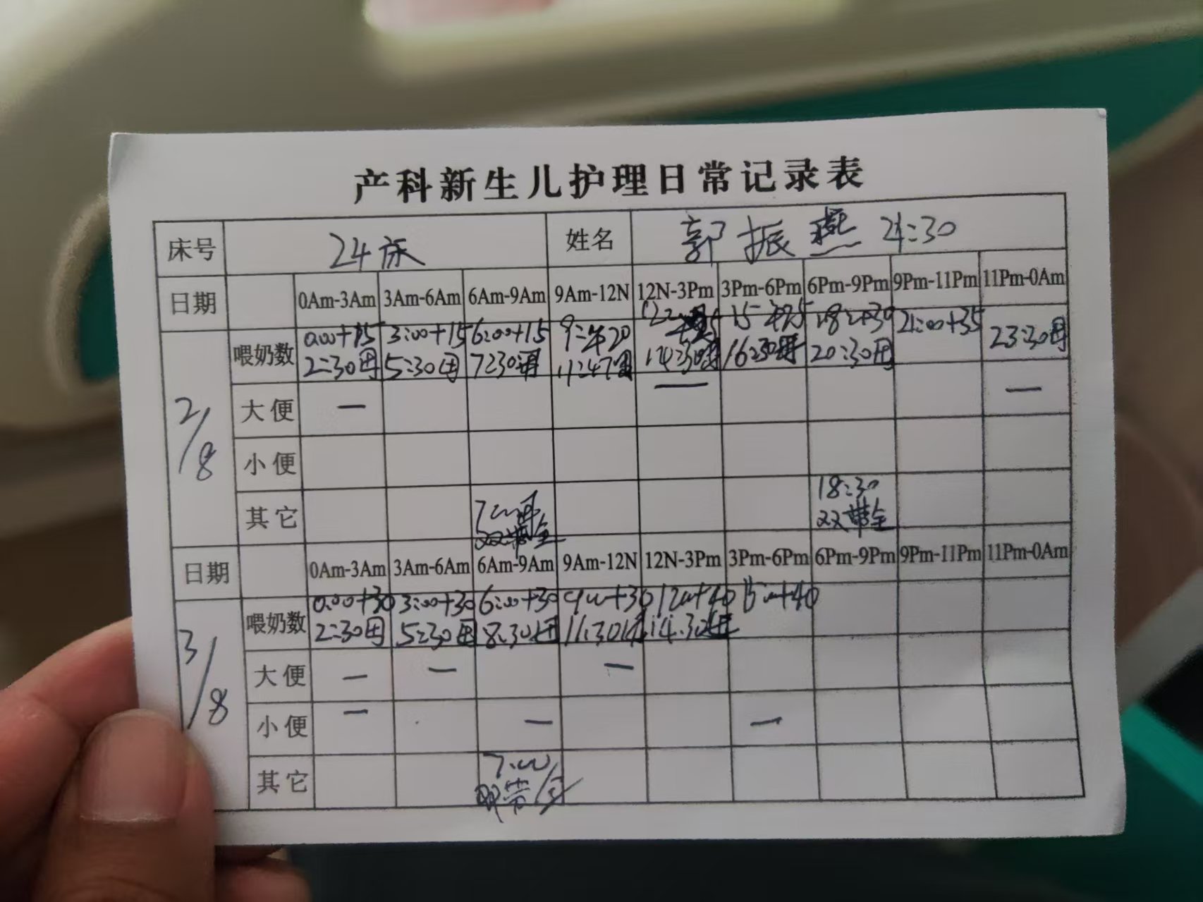 护理记录2